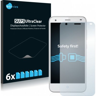 6x SU75 UltraClear Screen Protector ZTE Blade S6