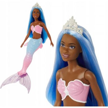 Barbie Kouzelná mořská víla modro-růžová