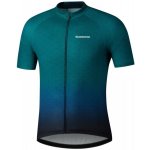Shimano TEAM s krátkým rukávem zelená/navy pánský – Sleviste.cz