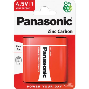 Panasonic Red Zinc 4,5V 1ks 00153699