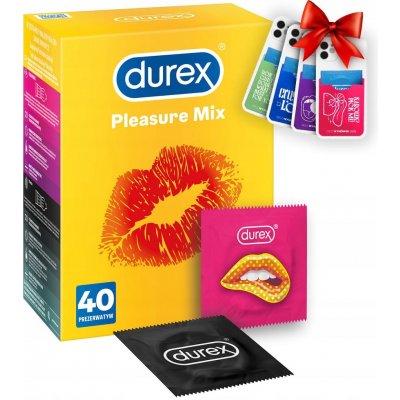 Durex Pleasure MIX 40 ks