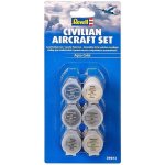 REVELL Sada barev Aqua Color 39072 Civilian Aircraft Set – Zboží Dáma