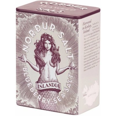 Nordur Salt Arktická sůl lávová vločky plechovka 100 g – Zboží Dáma