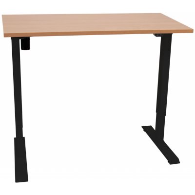 PROFIdesk Mars černá podnož 138 x 70 x 2,5 cm buk 381 – Zboží Mobilmania