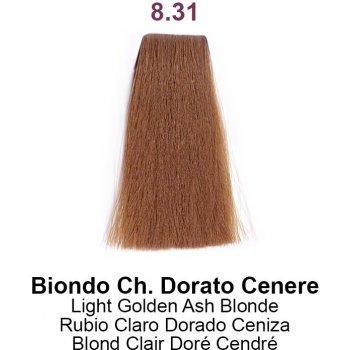 Nouvelle Hair Long barva na vlasy 8.31 světlá zlatá popelavá blond 100 ml