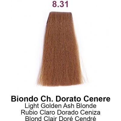 Nouvelle Hair Long barva na vlasy 8.31 světlá zlatá popelavá blond 100 ml