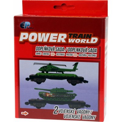 Power train World Vojenské vagóny – Zboží Mobilmania