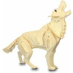 Wooden toy / WCK 3D dřevěné puzzle Lokomotiva 30 ks – Hledejceny.cz