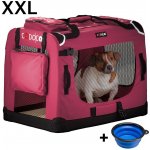 Cadoca Přepravní box pro psy XXL 90 x 61 x 65 cm – Zboží Dáma