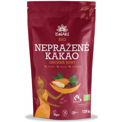 Labeta Kakaové drcené boby nepražené BIO 125 g