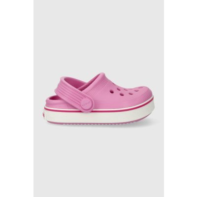 Crocs Dětské pantofle CROCBAND CLEAN CLOG růžová – Zboží Mobilmania