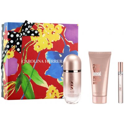 Carolina Herrera 212 VIP Rosé EDP 80 ml + tělové mléko 100 ml + EDP 10 ml – Zboží Mobilmania