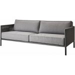 Cane-line Encore 221x91x78 cm hliník lava grey lankový výplet dark grey sedáky AirTouch grey – Hledejceny.cz