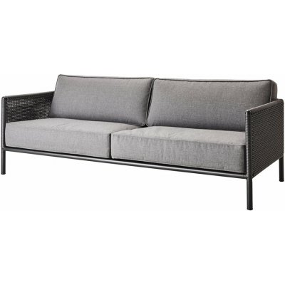 Cane-line Encore 221x91x78 cm hliník lava grey lankový výplet dark grey sedáky AirTouch grey – Hledejceny.cz