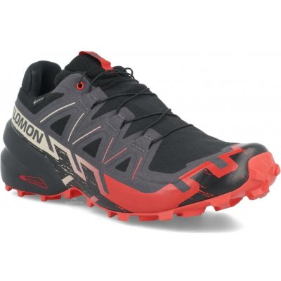 Salomon Speedcross 6 GTX M L49226000 black/fiery red/almond milk – Sleviste.cz