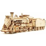 Robotime 3D dřevěné puzzle Parní lokomotiva Prime Steam Express 1:80 308 ks – Sleviste.cz