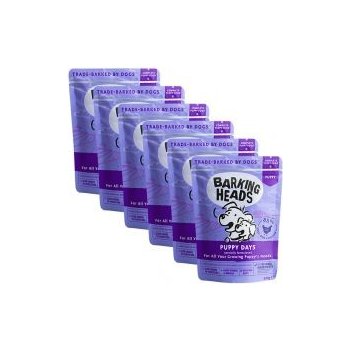 Barking Heads Puppy Days Grain Free 6 x 300 g