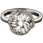 AMIATEX Stříbrný prsten 15191 54 – Zboží Mobilmania