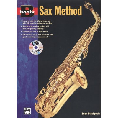 BASIX SAX METHOD + Audio Online alto a tenor saxofon