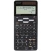 Kalkulátor, kalkulačka Sharp ELW506 T-GY školní počítač černá/stříbrná Displej (počet míst): 16 na baterii, solární napájení (š x v x h) 80 x 1