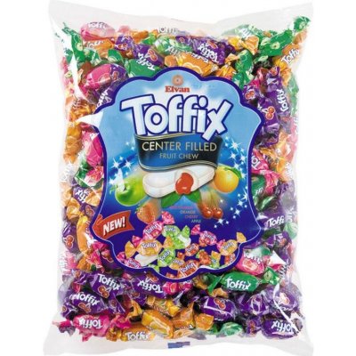 Toffix plněné karamelky s ovocnou příchutí 1 kg – Zboží Dáma