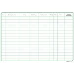 Optys 1288 Kniha návštěv Lamino A4 nepropisující 32 listů – Zboží Živě