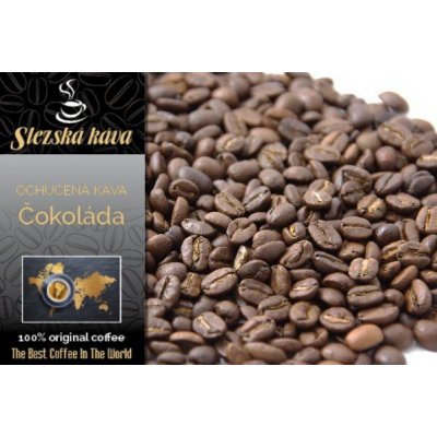 Slezská káva a čaj ochucená káva čokoláda hrubě mletá překapávaná french press 250 g – Zbozi.Blesk.cz