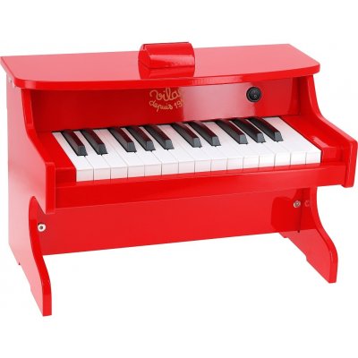 Vilac elektronické piano červené – Zboží Mobilmania