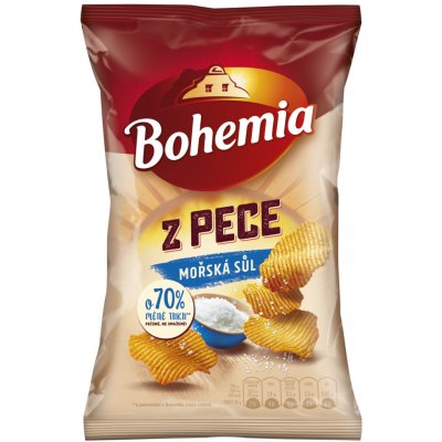 Bohemia Krekry bramborové z pece mořská sůl 100 g – Zboží Mobilmania
