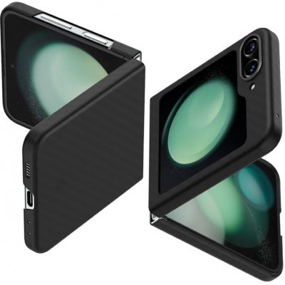Pouzdro Spigen Air Skin pro Samsung Galaxy Z Flip5 black ACS06239 – Zboží Mobilmania