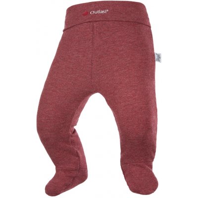 Little Angel Polodupačky smyk Outlast bordó melír – Zboží Dáma