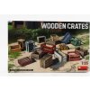 Model Miniart Accessories Wooden Crates 1:35