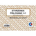 Baloušek Tisk PT072 Stvrzenka A6, číslovaná 1+1, samopropisovací – Zbozi.Blesk.cz