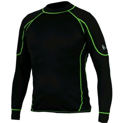 funkční tričko REWARD dlouhý rukáv černo-zelené