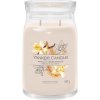 Svíčka Yankee Candle Signature Vanilla Crème Brûlée 567 g