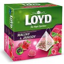 Loyd pyramids maliny jahody ovocný čaj 50 x 2 g