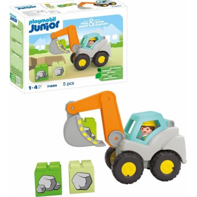 PLAYMOBIL 71684 Lžícový bagr – Zboží Živě