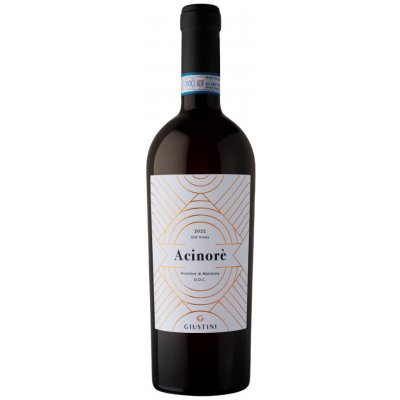Tenuta Giustini Acinore Primitivo di Manduria DOC Suché červené 2022 15% 0,75 l (holá láhev) – Hledejceny.cz