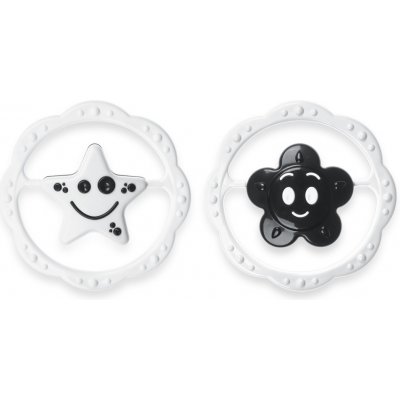 Profibaby Baby chrastítko kruh hvězdička černobílé – Hledejceny.cz