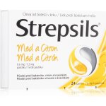 STREPSILS MED A CITRON ORM 0,6MG/1,2MG PAS 24 – Zboží Mobilmania