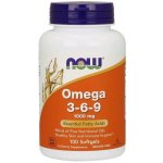 Now Foods Omega 3 6 9 1000 mg 100 kapslí – Hledejceny.cz