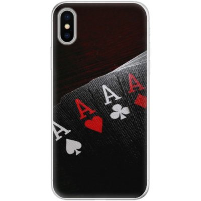 Pouzdro iSaprio - Poker - iPhone X – Zboží Mobilmania