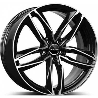 GMP ATOM 7,5x17 5x100 ET35 black diamond – Hledejceny.cz