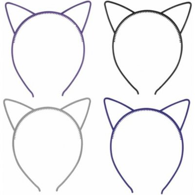 Čelenka kočíčí uši 4 ks – Zboží Mobilmania