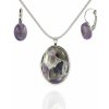 Foxette Quartz Amethyst Set šperků JF_0219