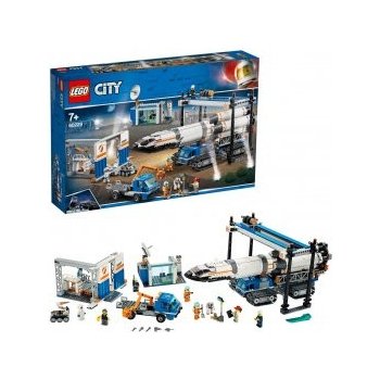 LEGO® City 60229 Montáž a přeprava vesmírné rakety