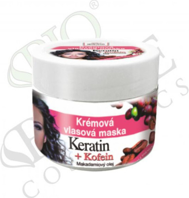 BC Bione Cosmetics krémová vlasová maska Keratin Kofein 260 ml od 76 Kč -  Heureka.cz