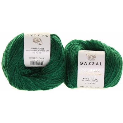 Gazzal Baby Wool XL 814 tmavě zelená – Hledejceny.cz
