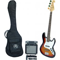 SX SB1 Bass Guitar Kit baskytara - Nejlepší Ceny.cz