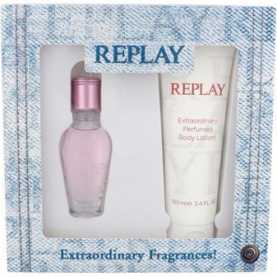 Replay Jeans Spirit Her EDT 20 ml + tělové mléko 100 ml dárková sada